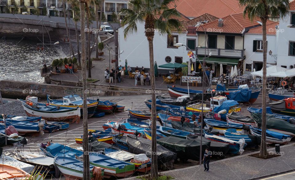 Madeira, small town, architecture 