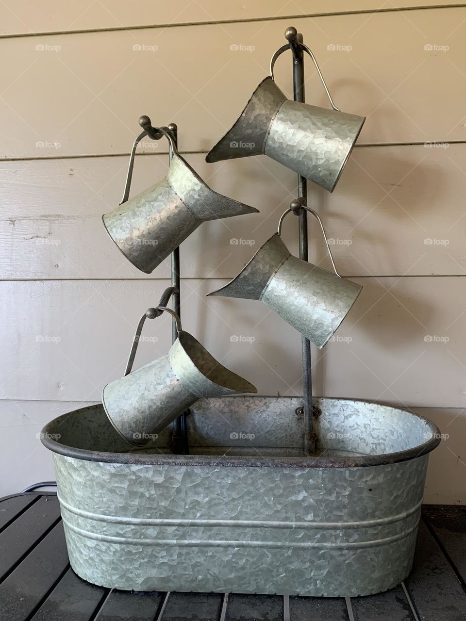 Soft water fountain to calm the soul