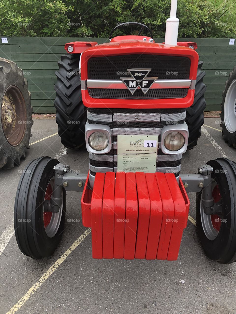 Another Morgan Ferguson from the last century, manufactured in 1966, it would appear stunningly restored.