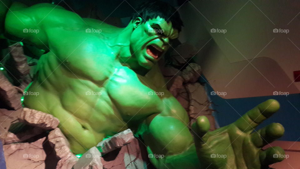 The Incredible Hulk in Vegas