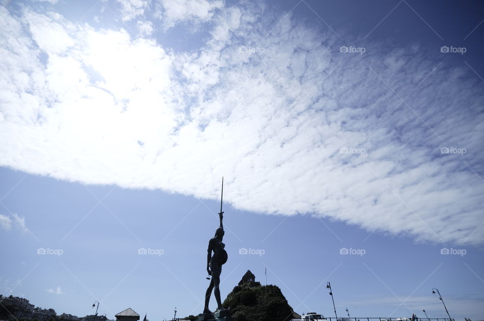 Statue. Ilfracombe