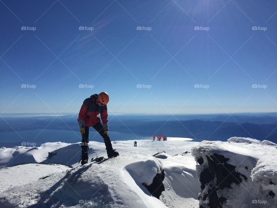 Volcano Villarrica in Púcon, Chile