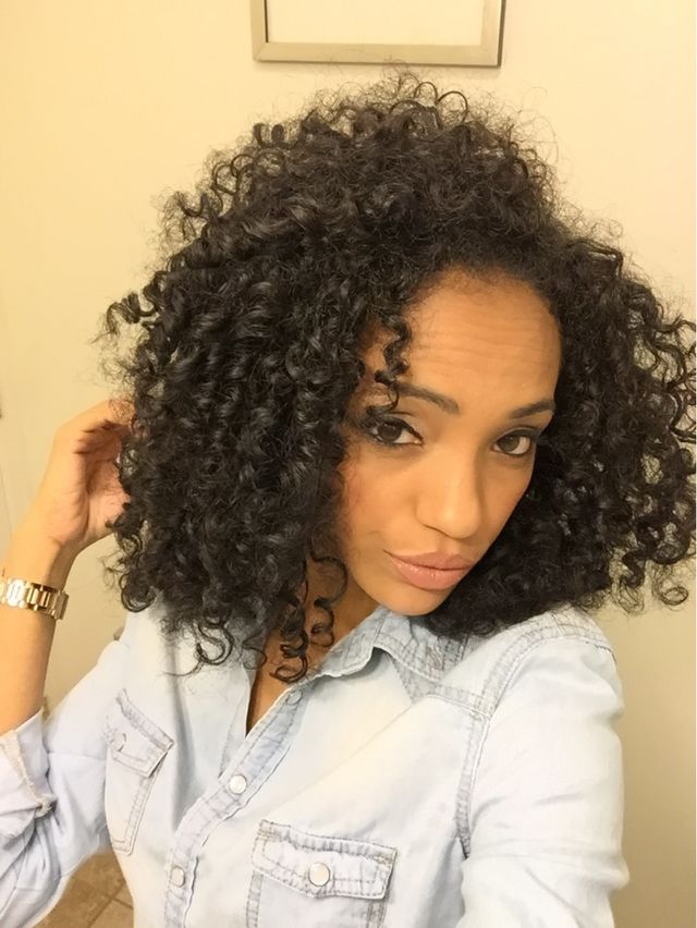 Curly hair