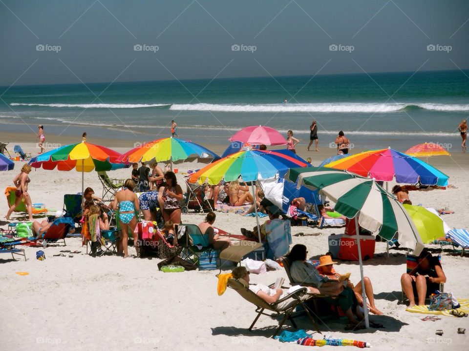 Beach day, east coast, Florida