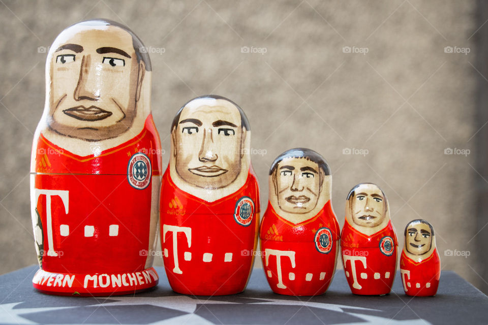 Fc bayern stacking dolls