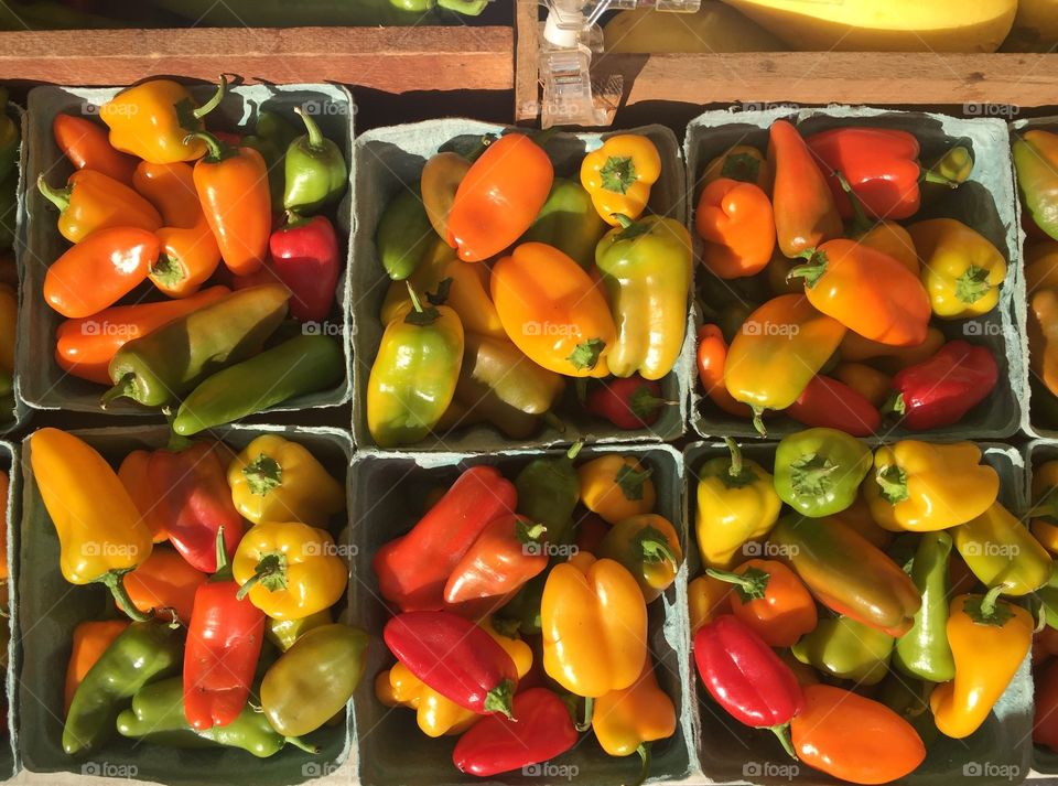 Assorted peppers