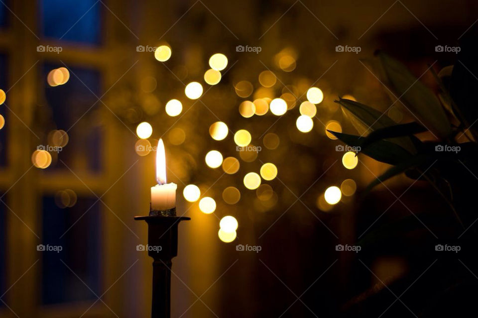 light leaf candle stars by agupma
