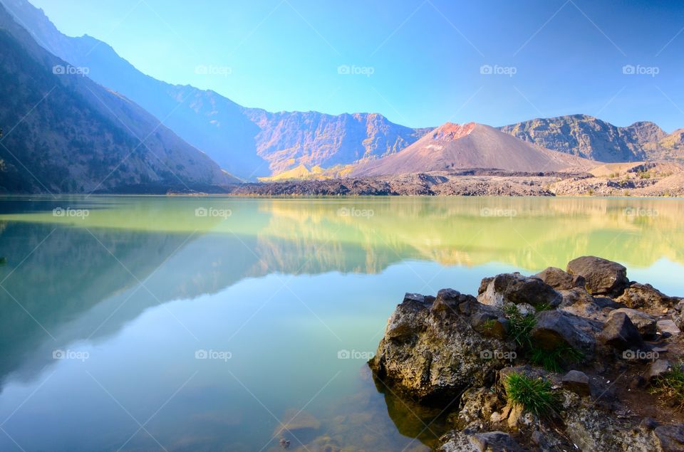 Water, No Person, Landscape, Lake, Mountain