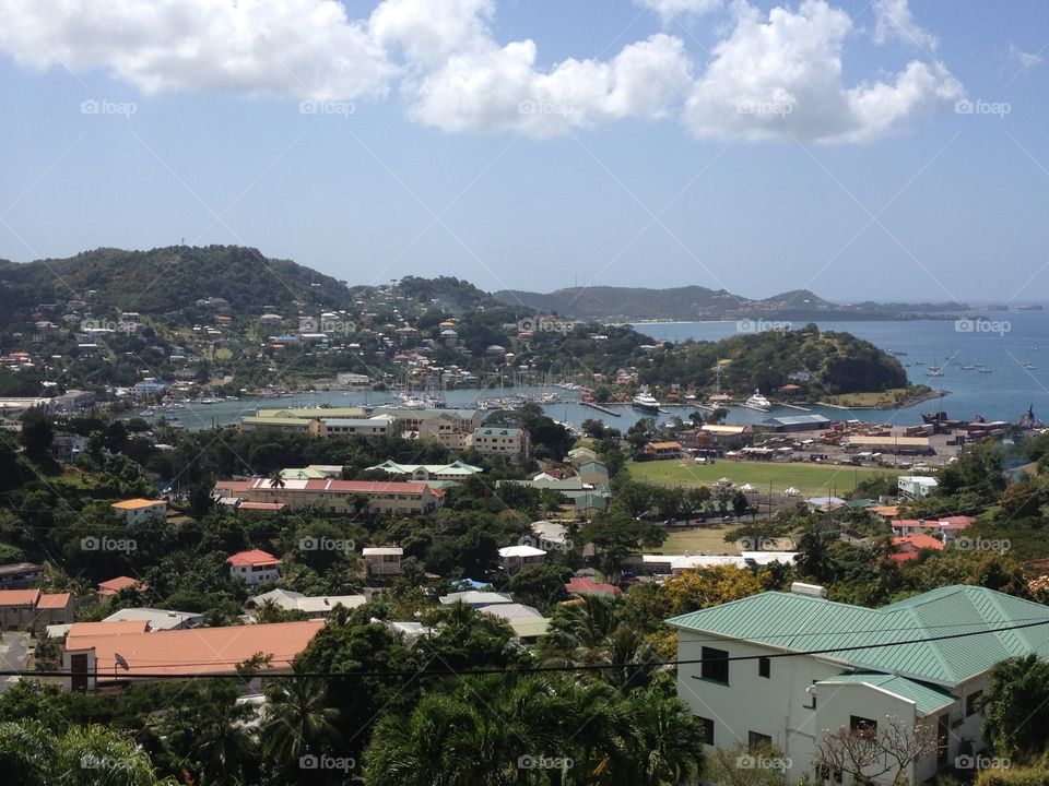 St. George's harbor, Grenada