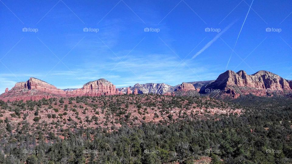Canyon Panorama, Sedona, Arizona, USA