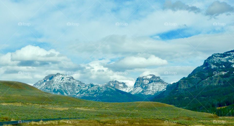 Wild Wyoming Landscape 