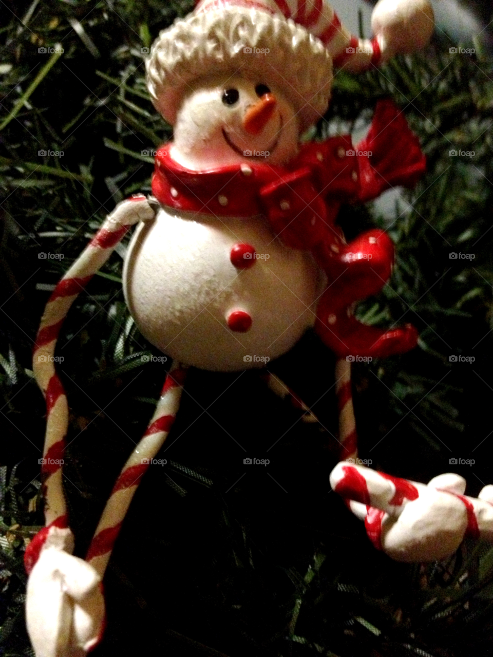 red tree christmas ornament by emmanuelgr