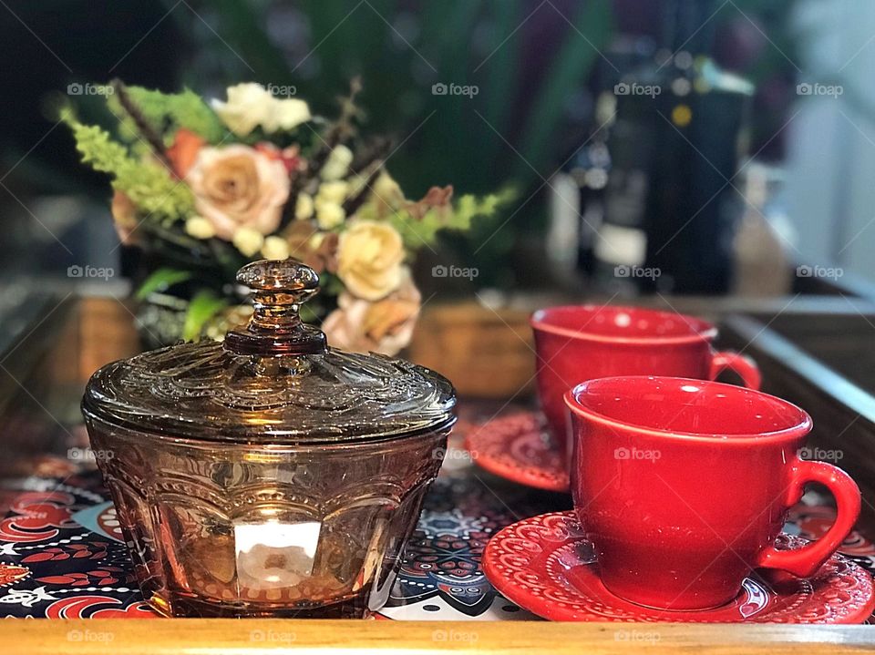 No Person, Tea, Cup, Drink, Pot