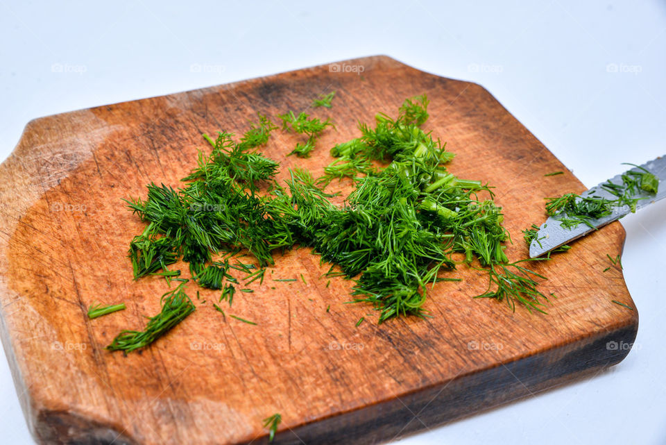 cutted dill