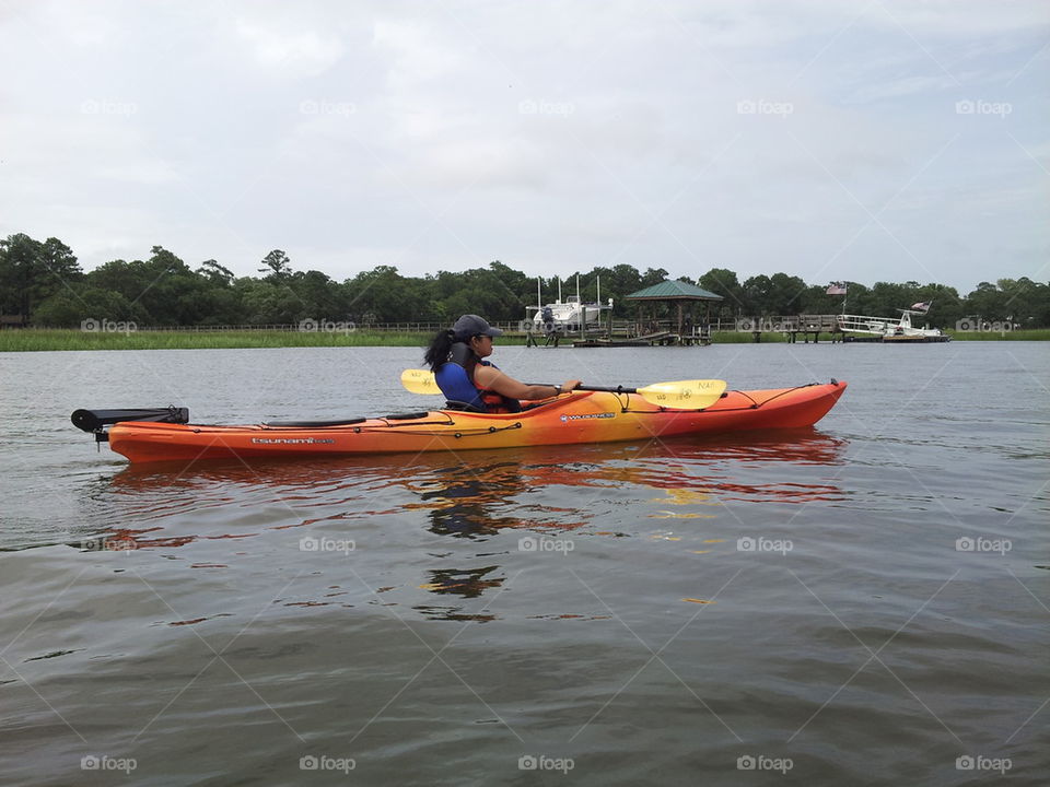 Kayaking in Charleston SC