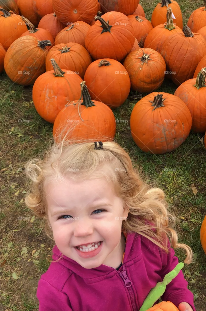 Overly excited for pumpkins 
