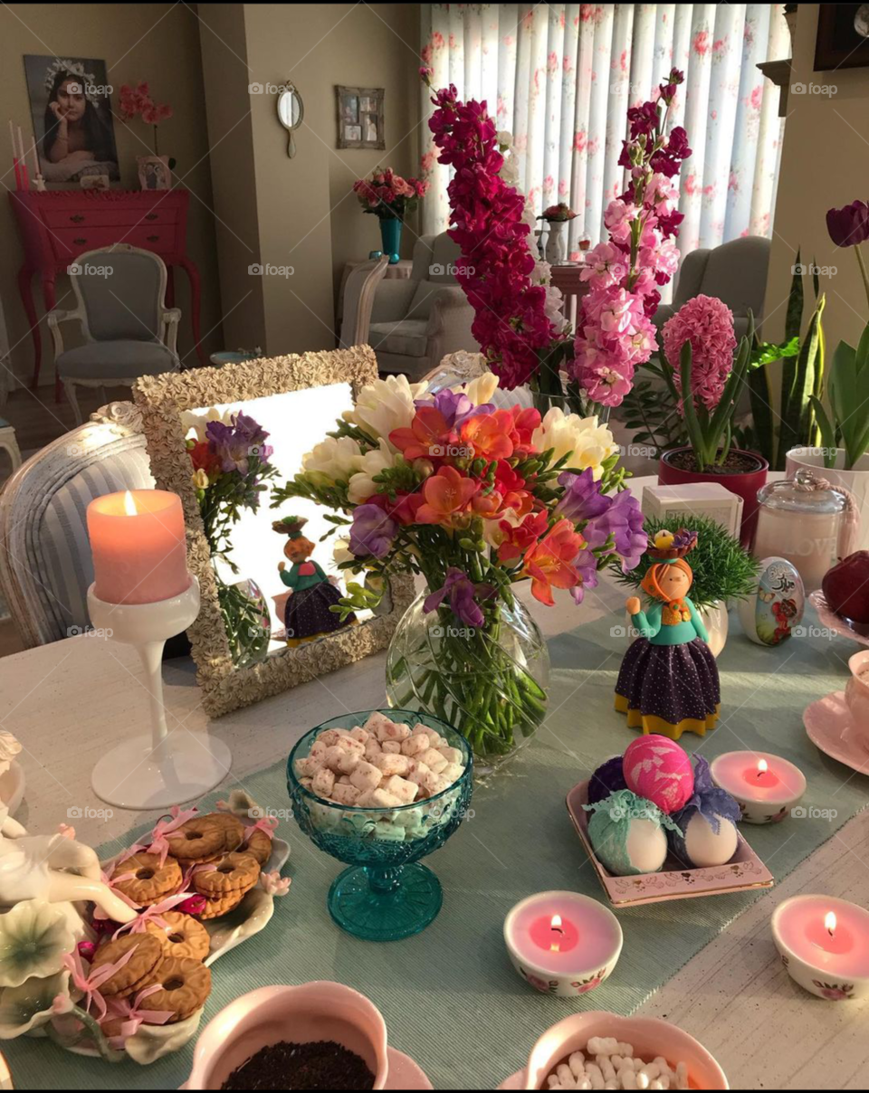 Spring Flowers made it visible,love