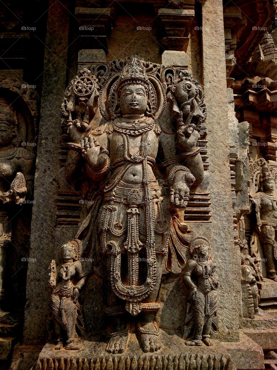 Hoysala art  - Somanatha pura  - Mysore