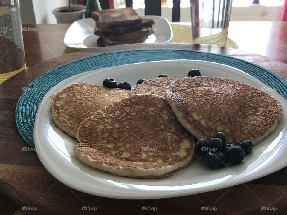Pancakes and Berries