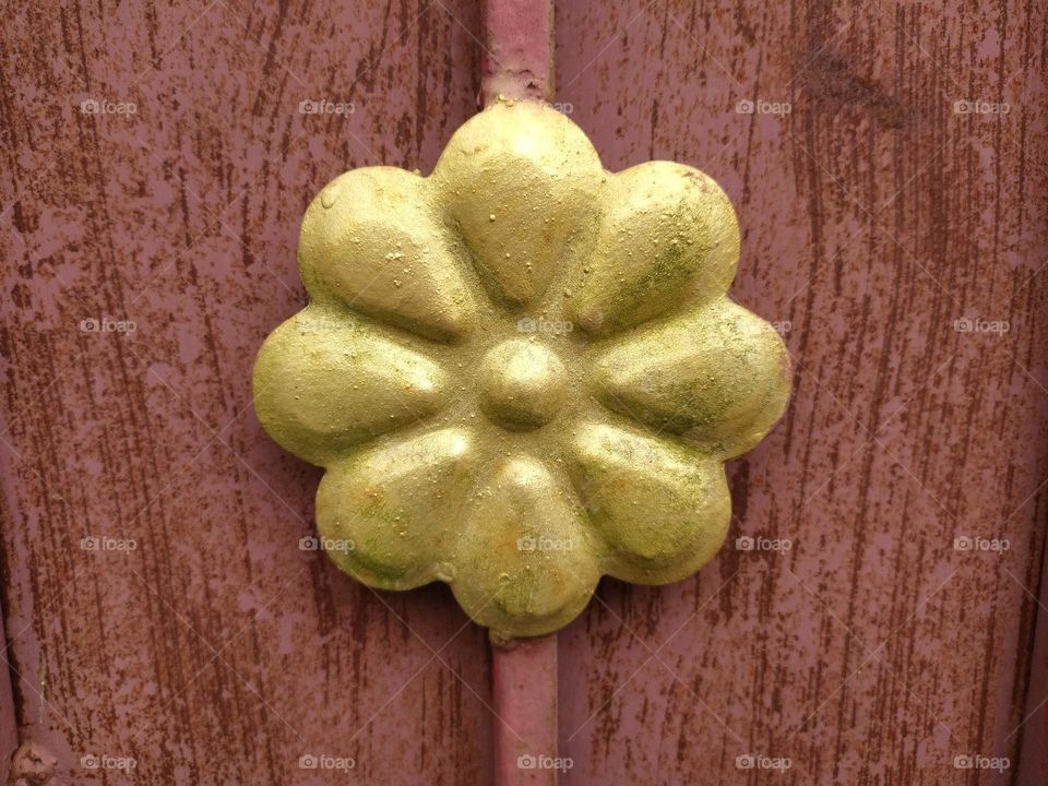 metal flower for house decoration
