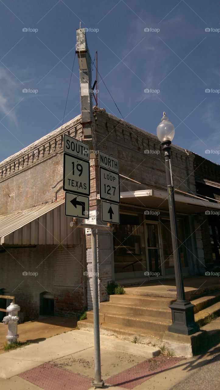 which way?Straight or left.