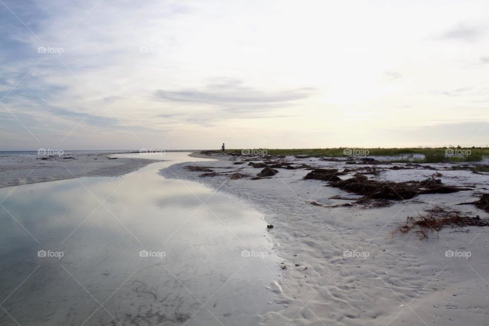 Waterway on Anclote Key Island