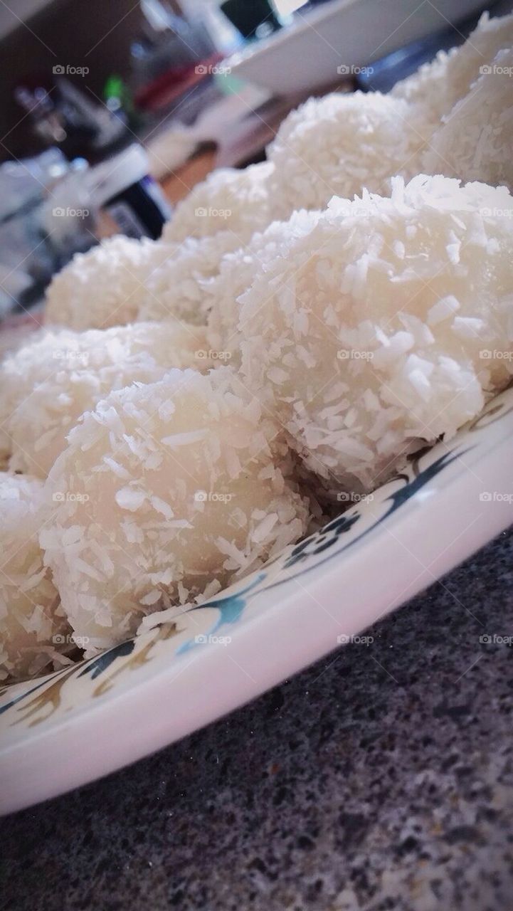 Coconut Mochi