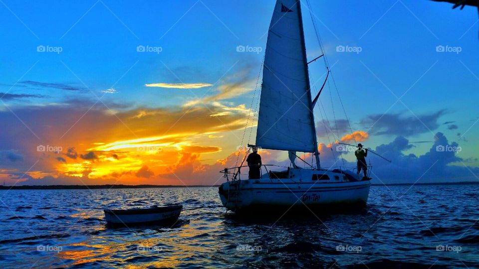 Water, Sailboat, Sea, Ocean, Watercraft