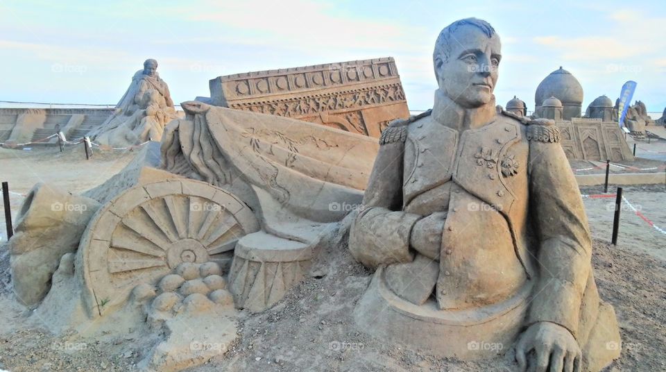 sand sculpture