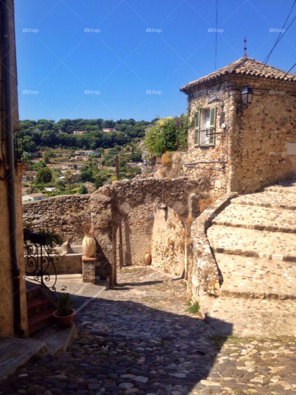 Medieval village France