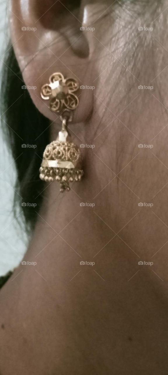 Photo of Ear ring. Showing for design of ear ring. it's very nice and likes everybody.