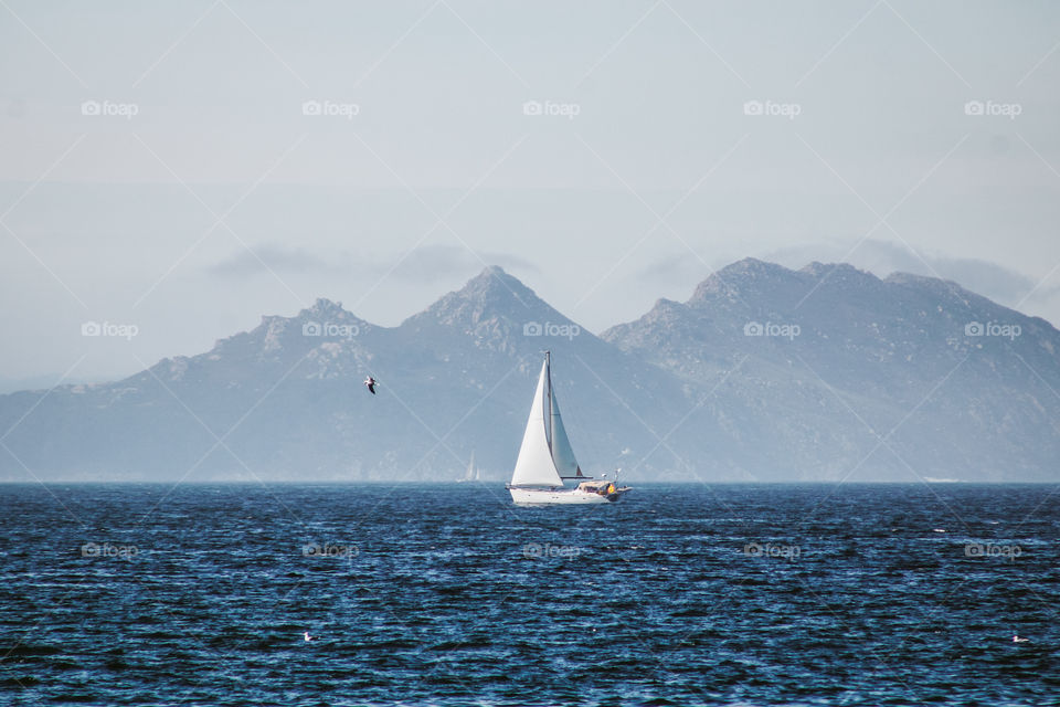 Sailing in the Atlantic Ocean