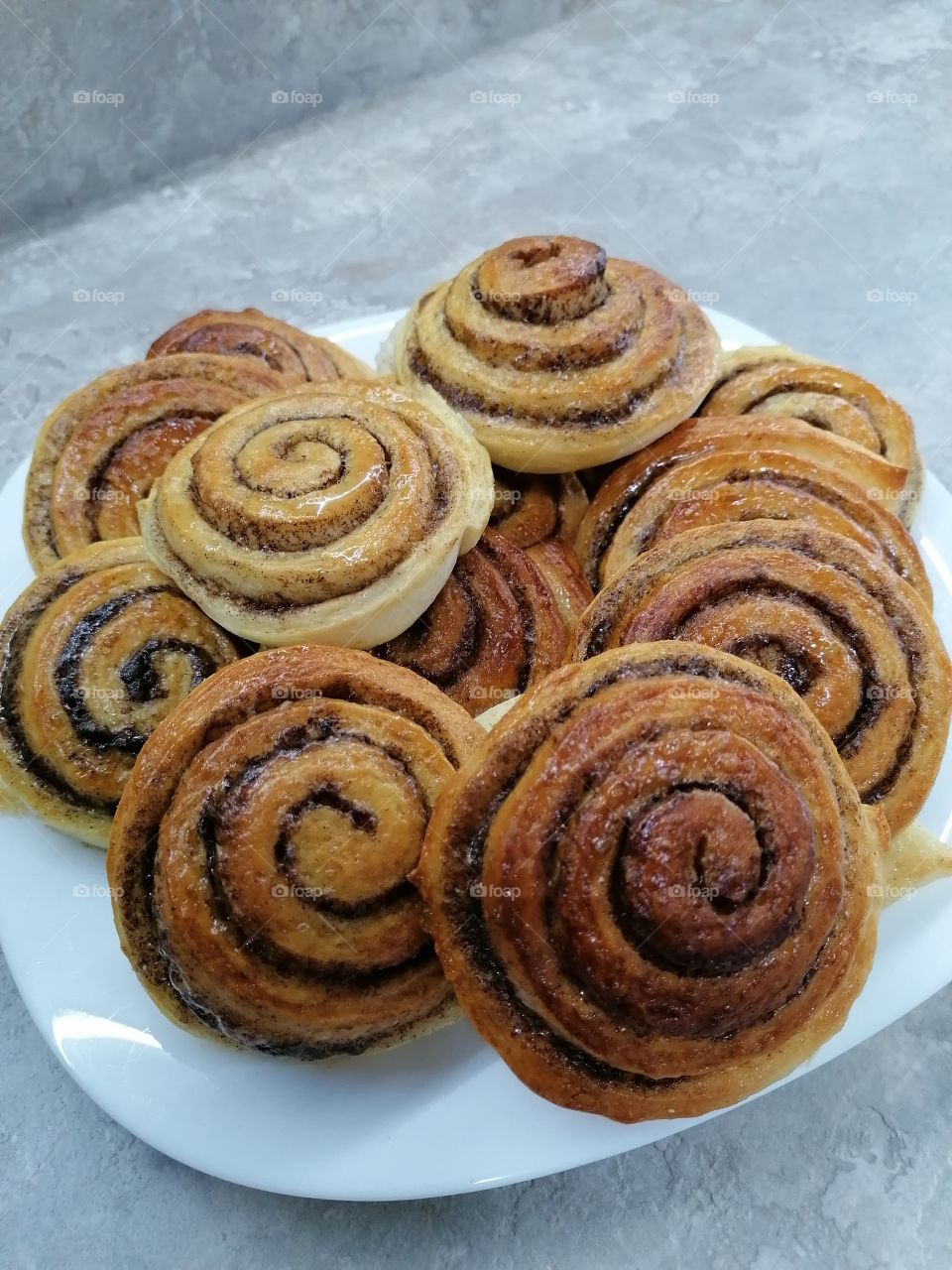 Homemade cinamone buns