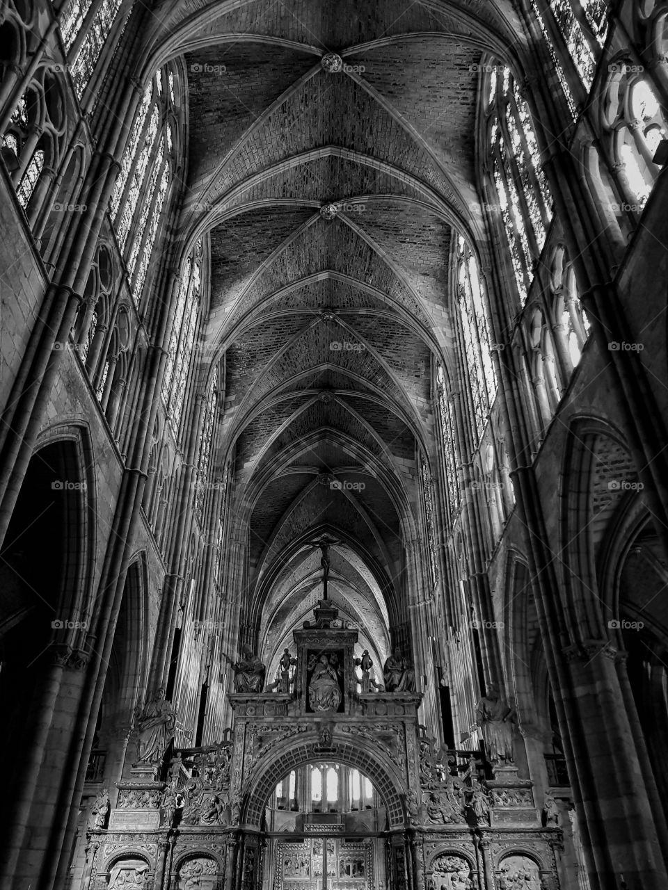 León cathedral, Spain