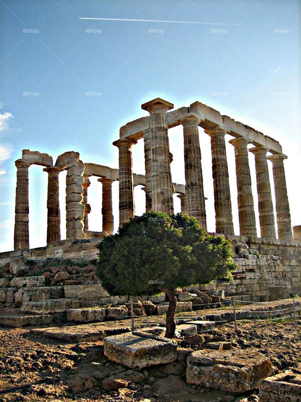 Poseidon Temple In Greece