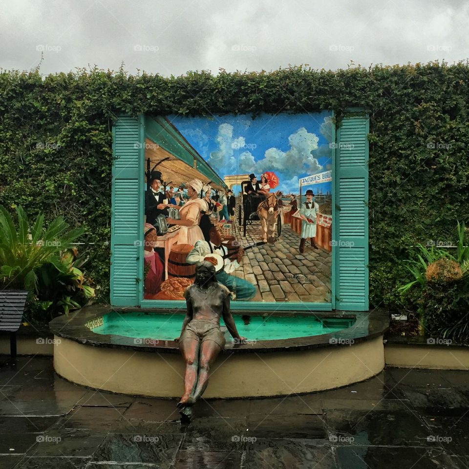 French Quarter Sculpture 