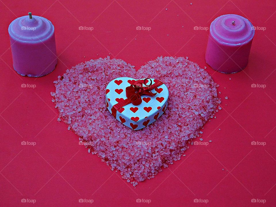 
The best known, universal symbol of love is the heart-shaped ideograph, and it symbolizes the core of romantic love, affectionate emotion and caring.