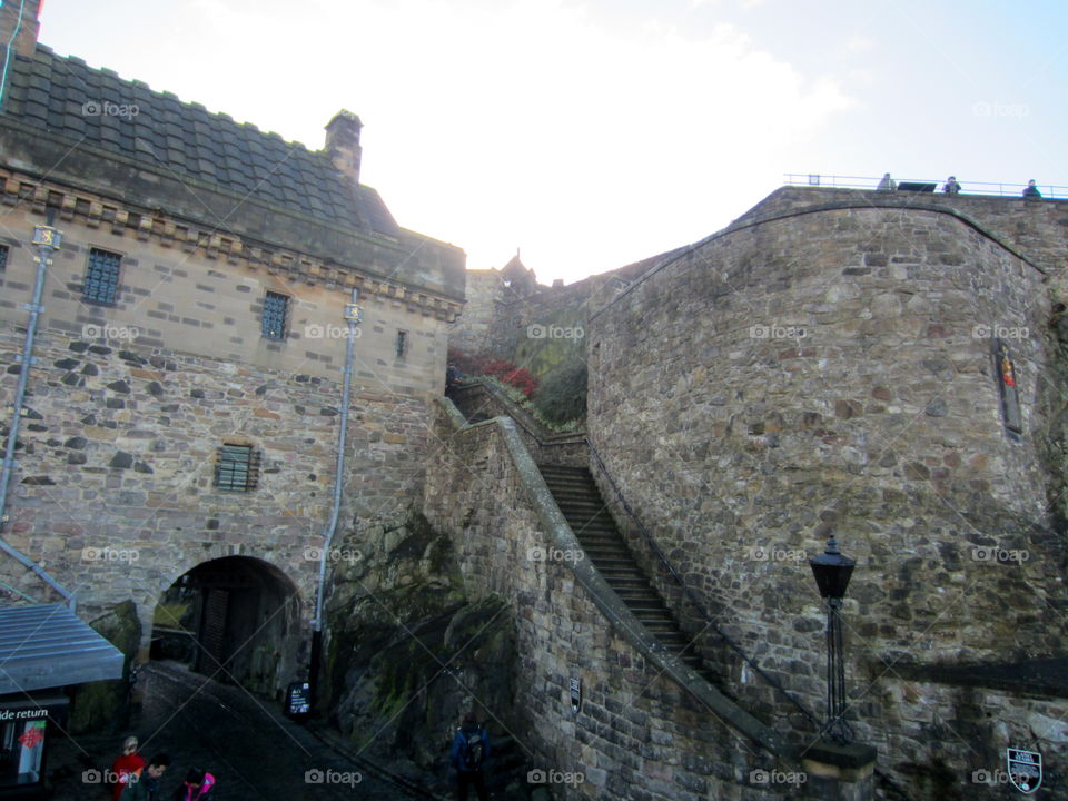 Architecture, Building, Castle, Landscape, Wall