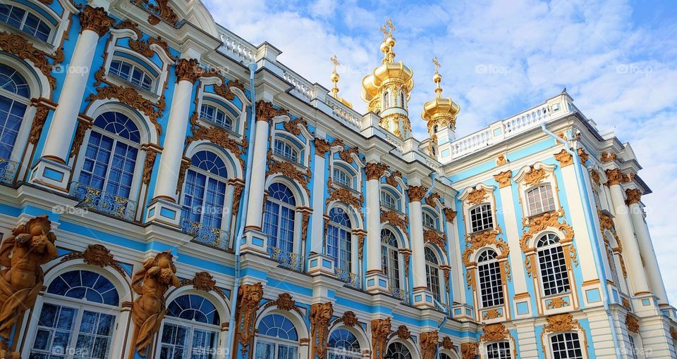 Architecture 🏛️ The palace 🏛️ Blue and white 🏛️