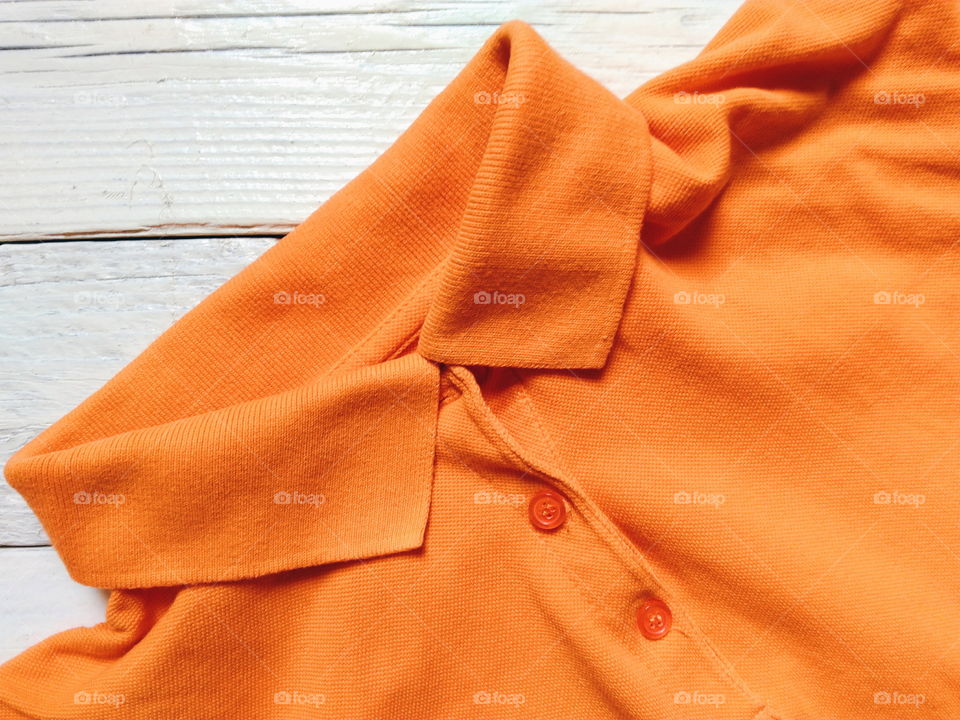 Orange fashionable t-shirt