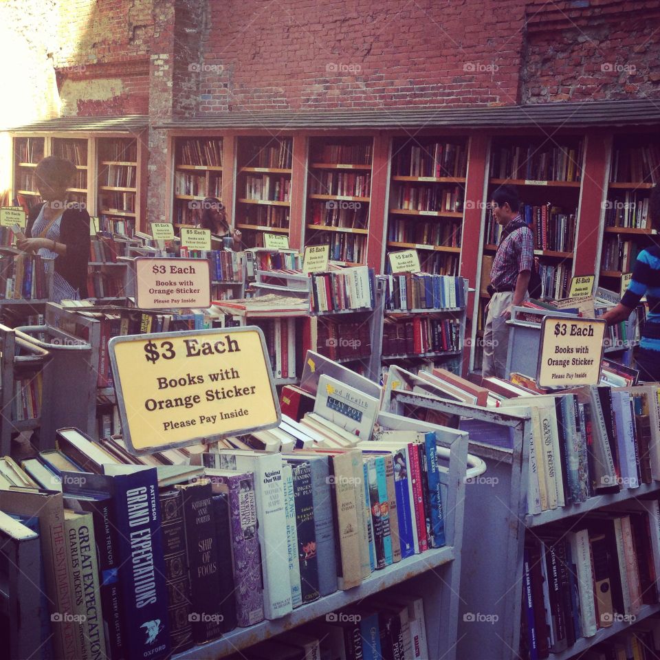 Second hand book shop, Boston • MA