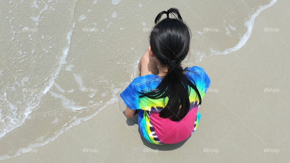 Children On Sand