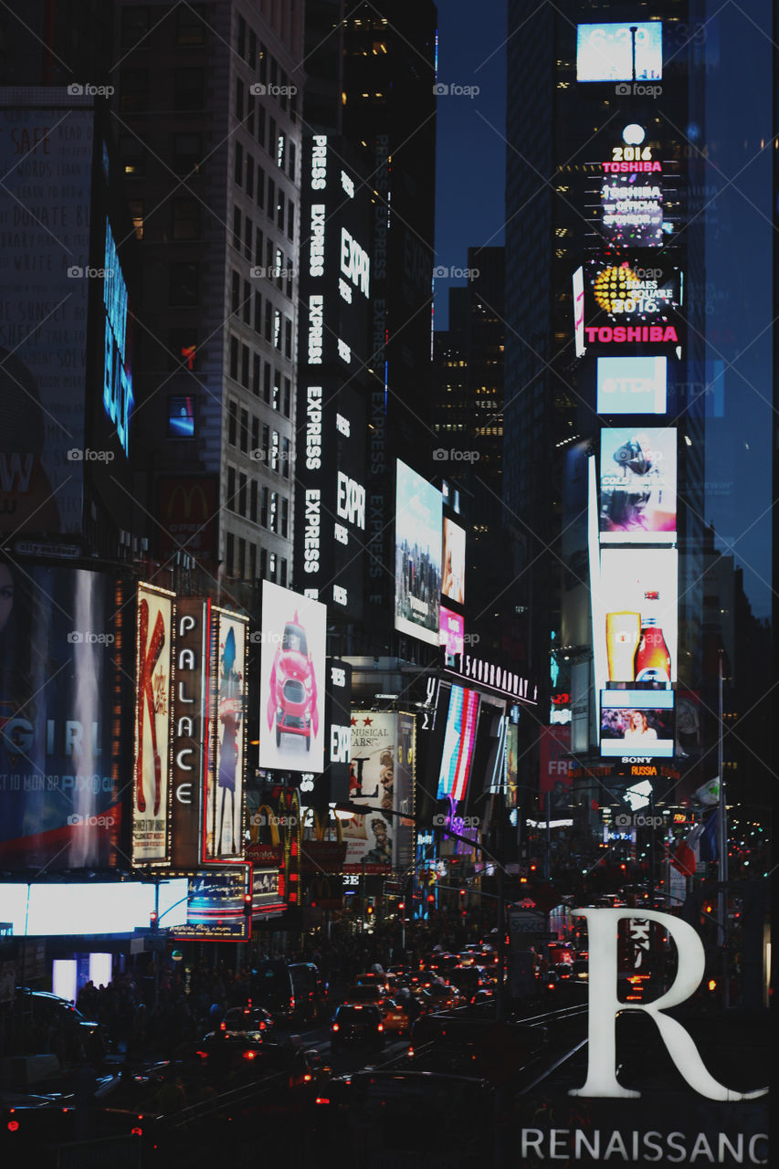 Time Square in New York City