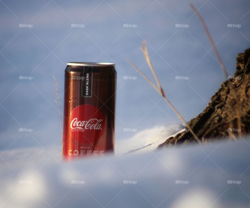 coke with coffee - extra cold extra caffeine to quench your thirst and help you up this cold season