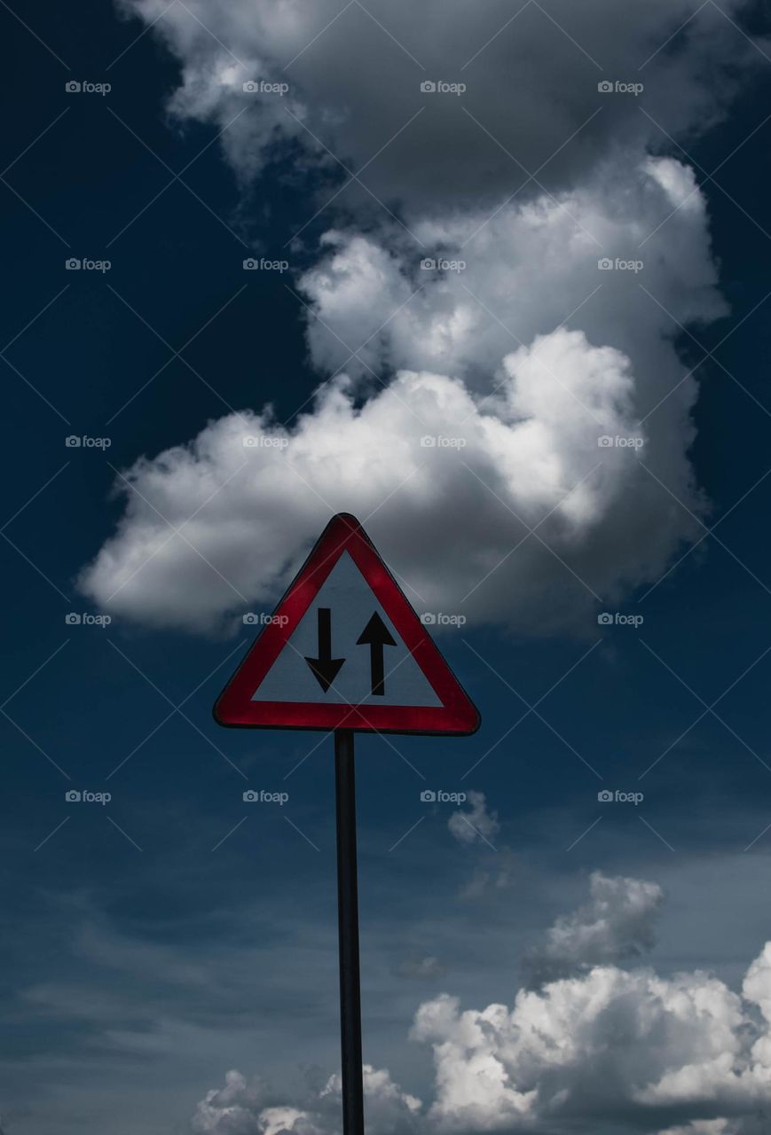 signal and clouds