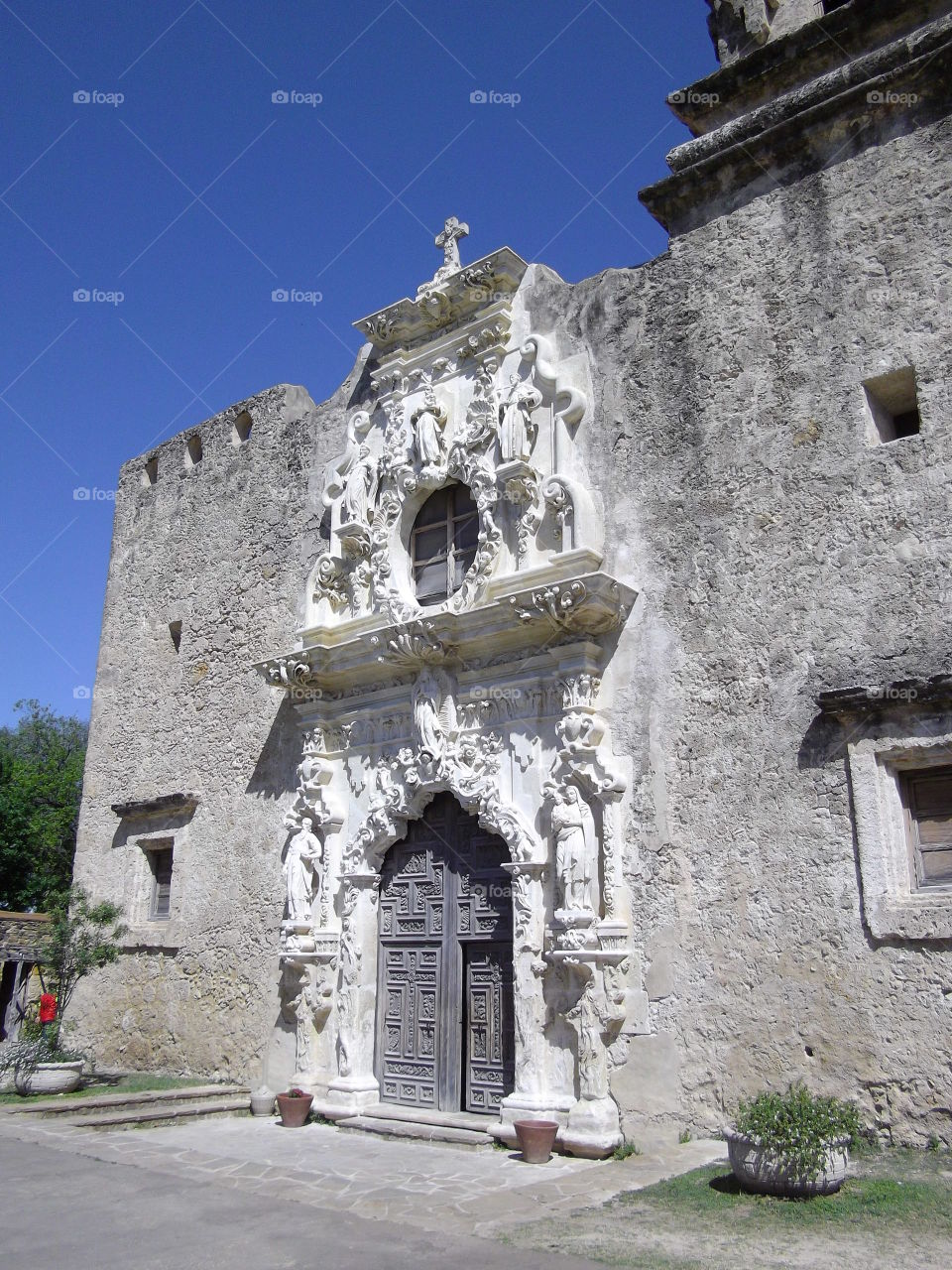 Beautiful stone doorway