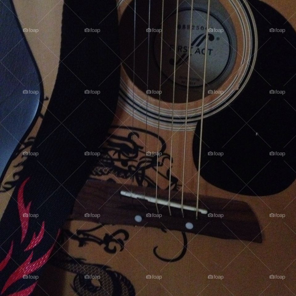 My Guitar." 
Acoustic
Sleek,
Sexy. 
