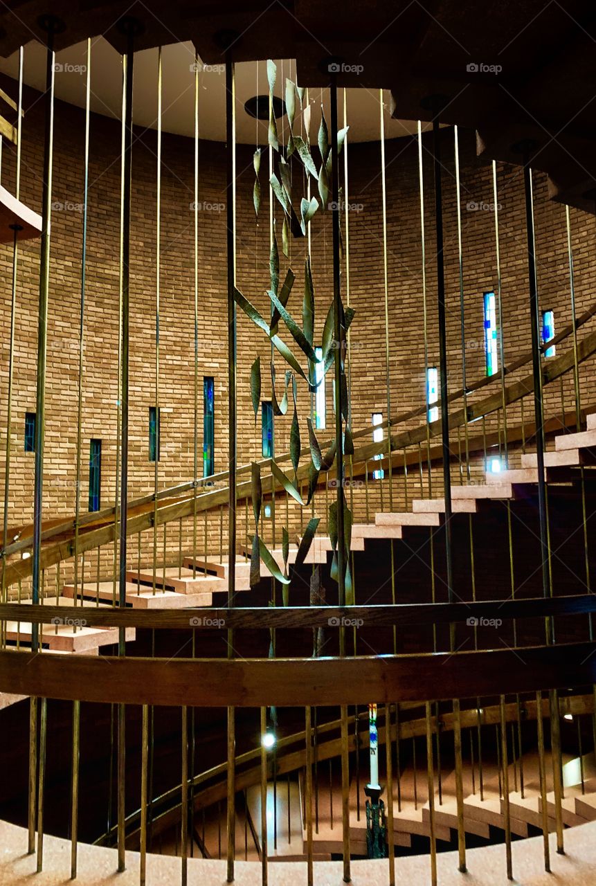 Inside of the chapel at Valparaiso University—taken in Valparaiso, Indiana 