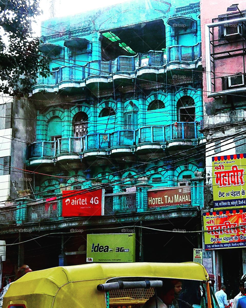of old buildings, colourful memories and unsaid goodbyes.