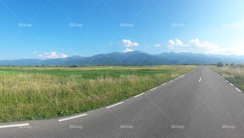 Road, Asphalt, Landscape, No Person, Highway